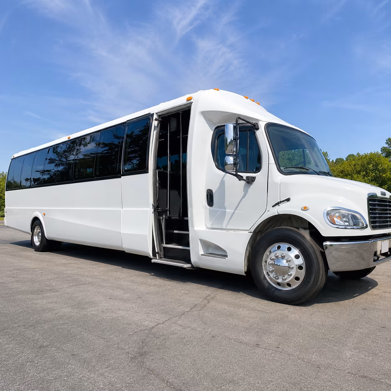 bus rentals for corporate retreats and off site team events near jacksonville