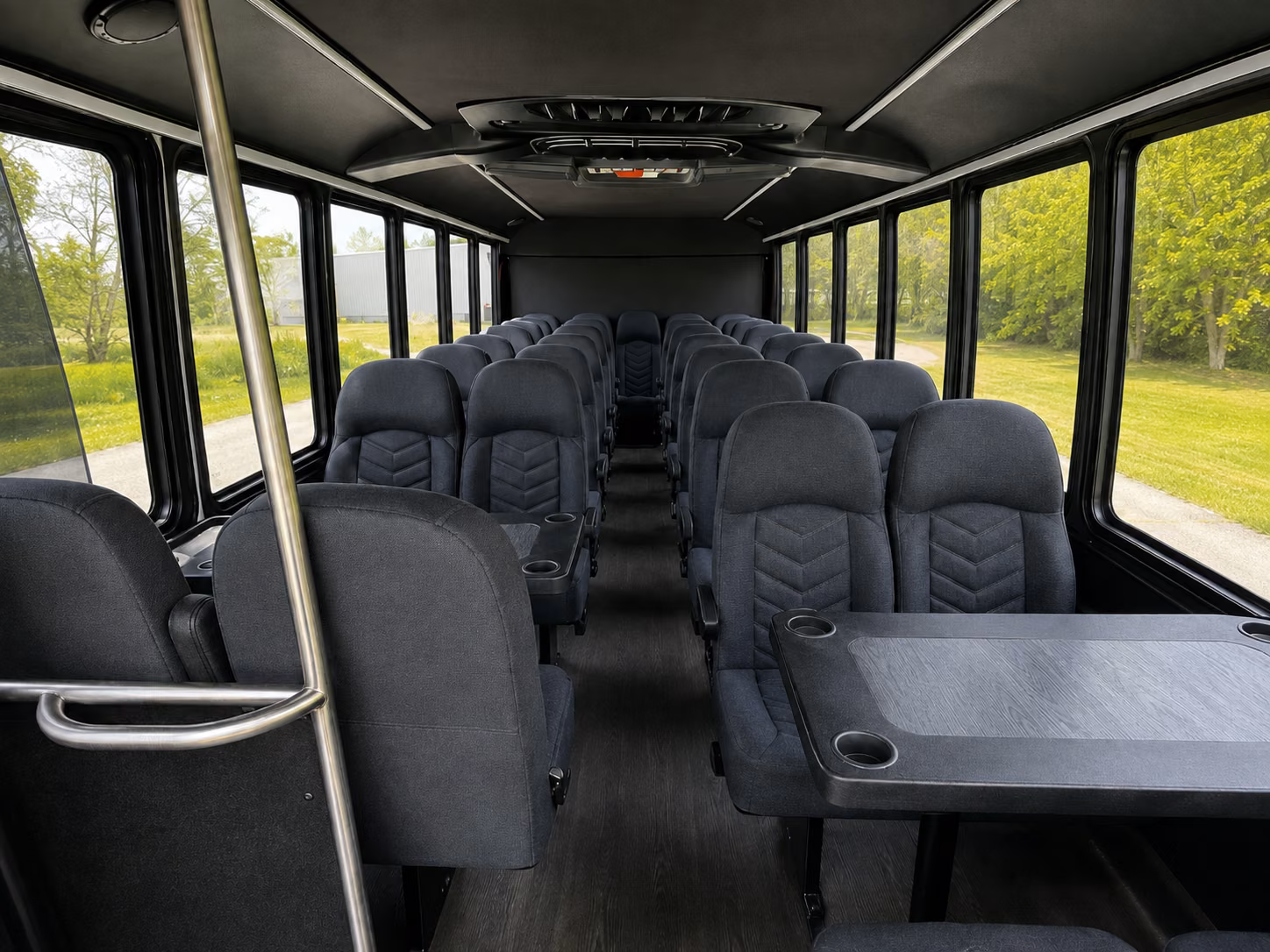 jacksonville 20 passenger minibus interior