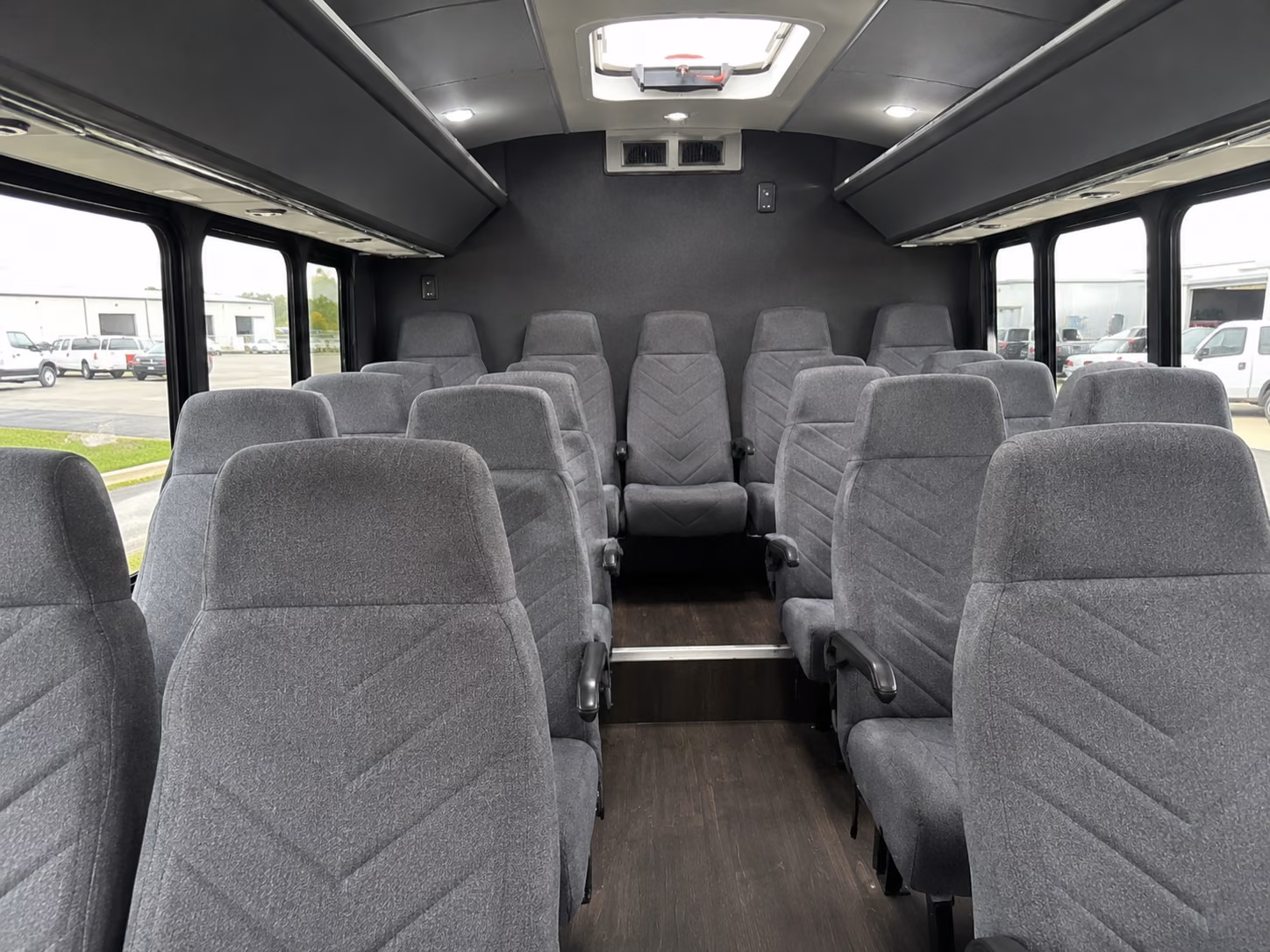 jacksonville airport transportation onboard seating