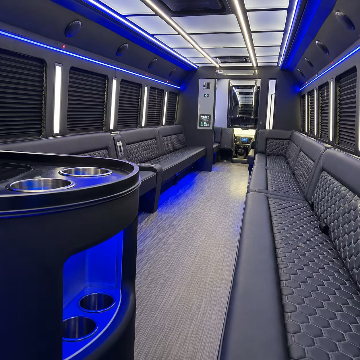 jacksonville party bus rentals inside