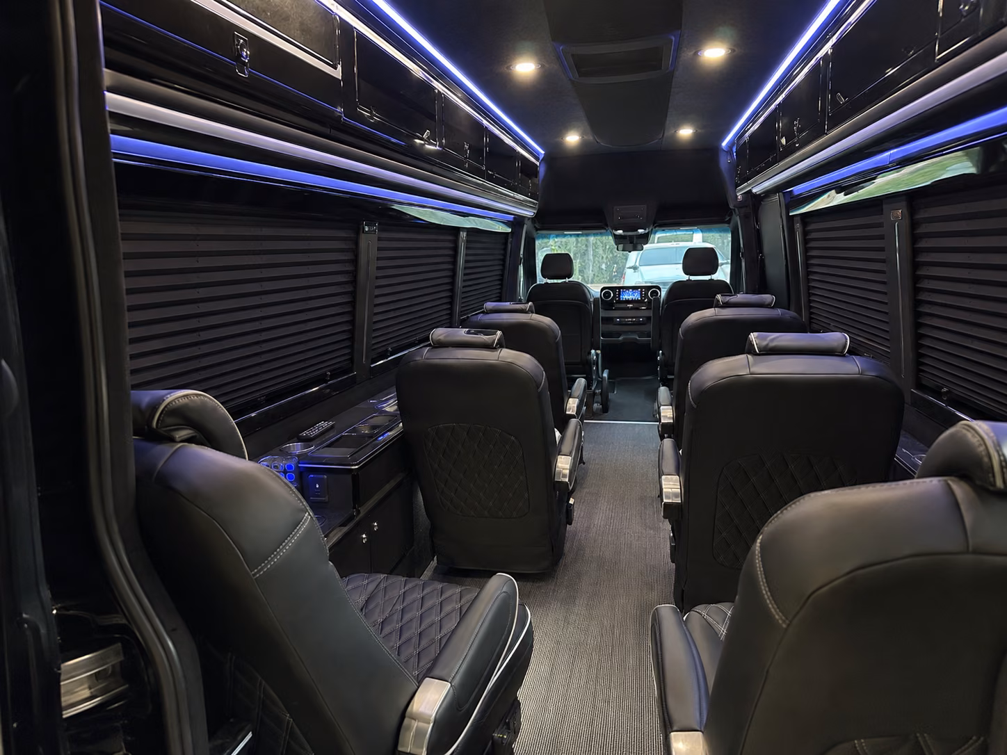 jacksonville private event transportation onboard seating
