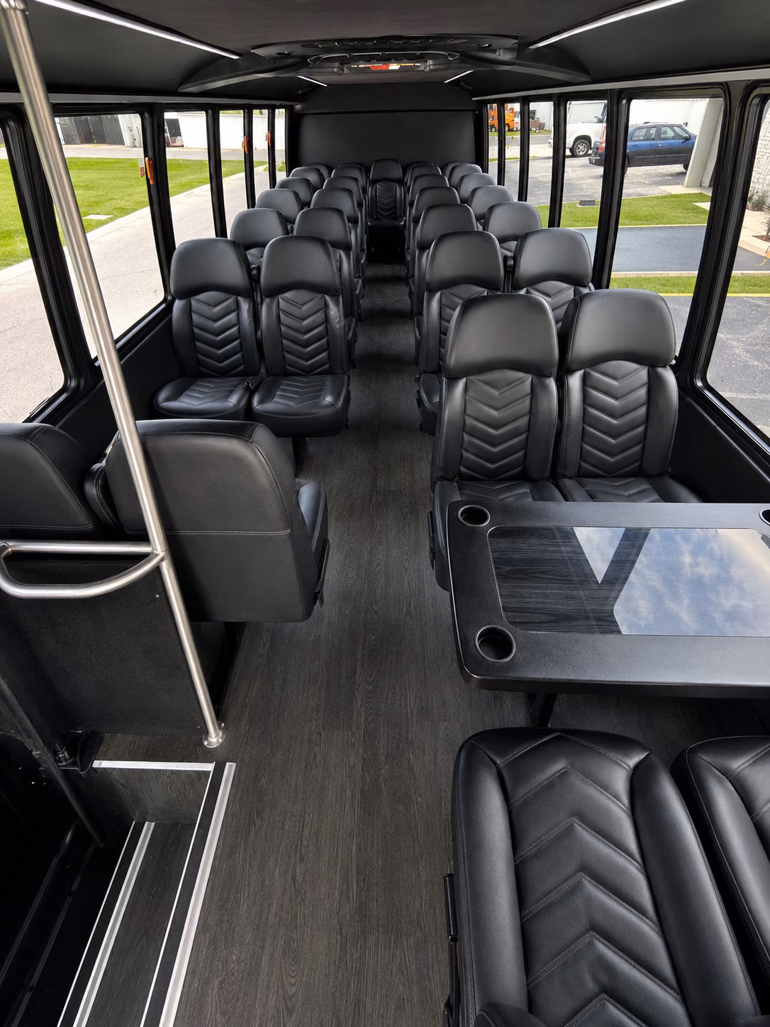 jacksonville sporting event transportation onboard seating