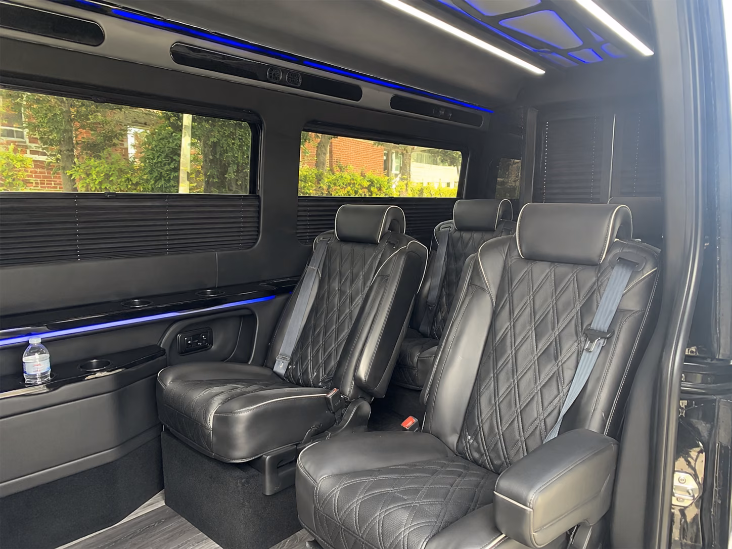 jacksonville sprinter van with driver inside
