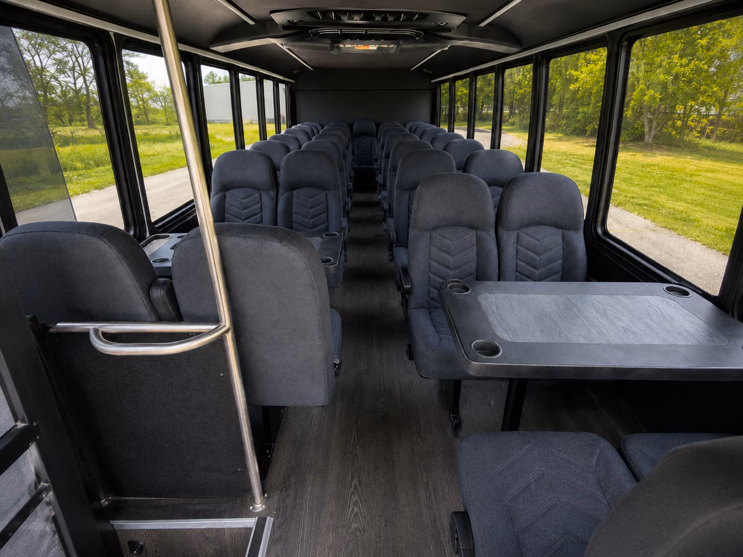 jacksonville wedding transportation onboard seating