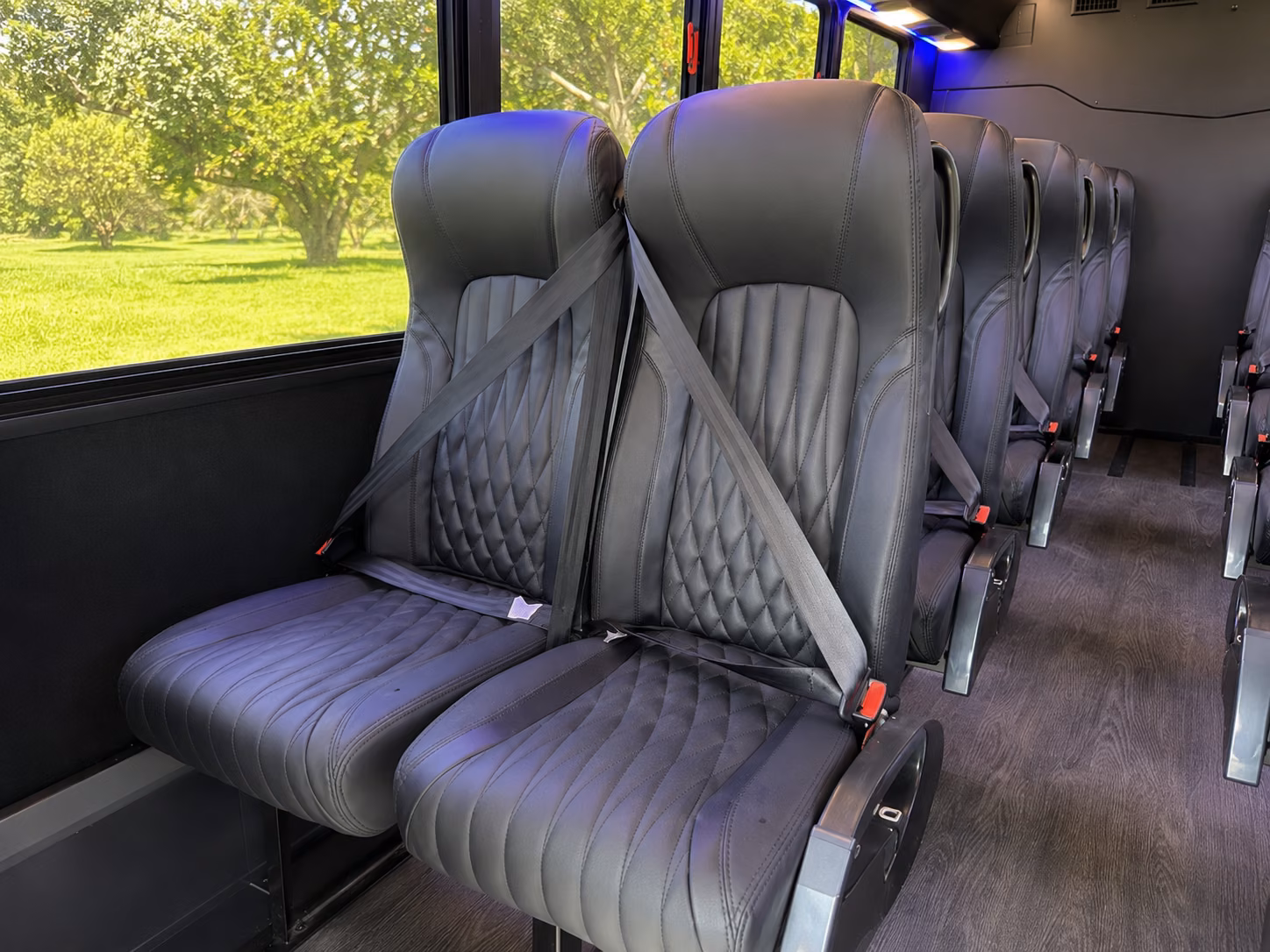 minibus interior