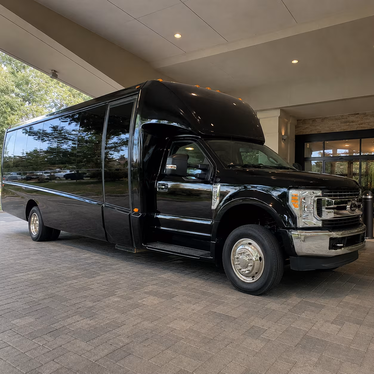 rent a charter bus in jacksonville for prom group pickups